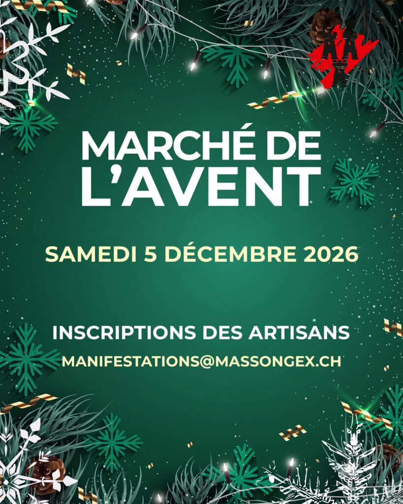 Marché de l'Avent à Massongex