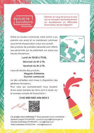 Epicerie solidaire Massongex